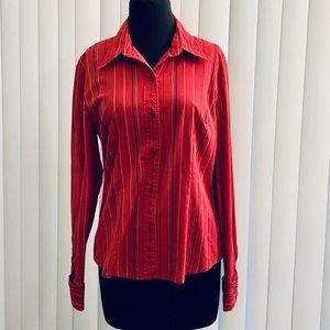 New York & Co. Long Sleeve French Cuff Shirt.